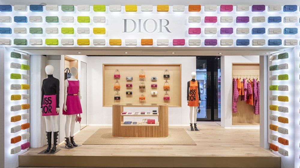 dior pop up radnja u harrods-u