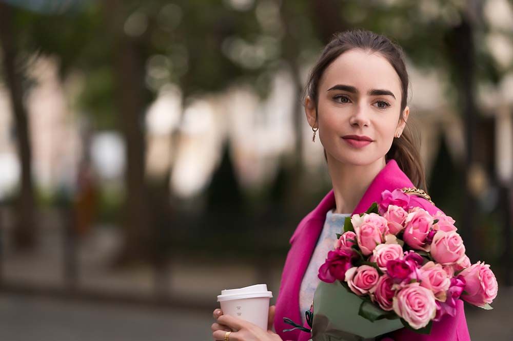 Lily collins u seriji Emily in Paris