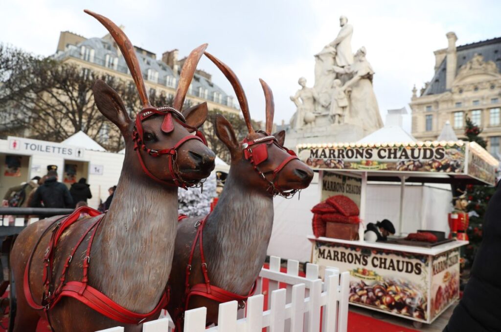 Evropa u prazničnom ruhu Najlepši božićni marketi 
 Christmas market at the Jardin des Tuileries, Paris
Božićni market u Vrtovima Tilerija: La Magie de Noël
