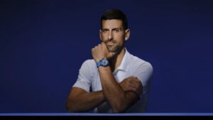 Novak Djoković i Hublot Sat dostojan najboljeg tenisera na svetu Big Bang Unico Novak Djokovic plave boje