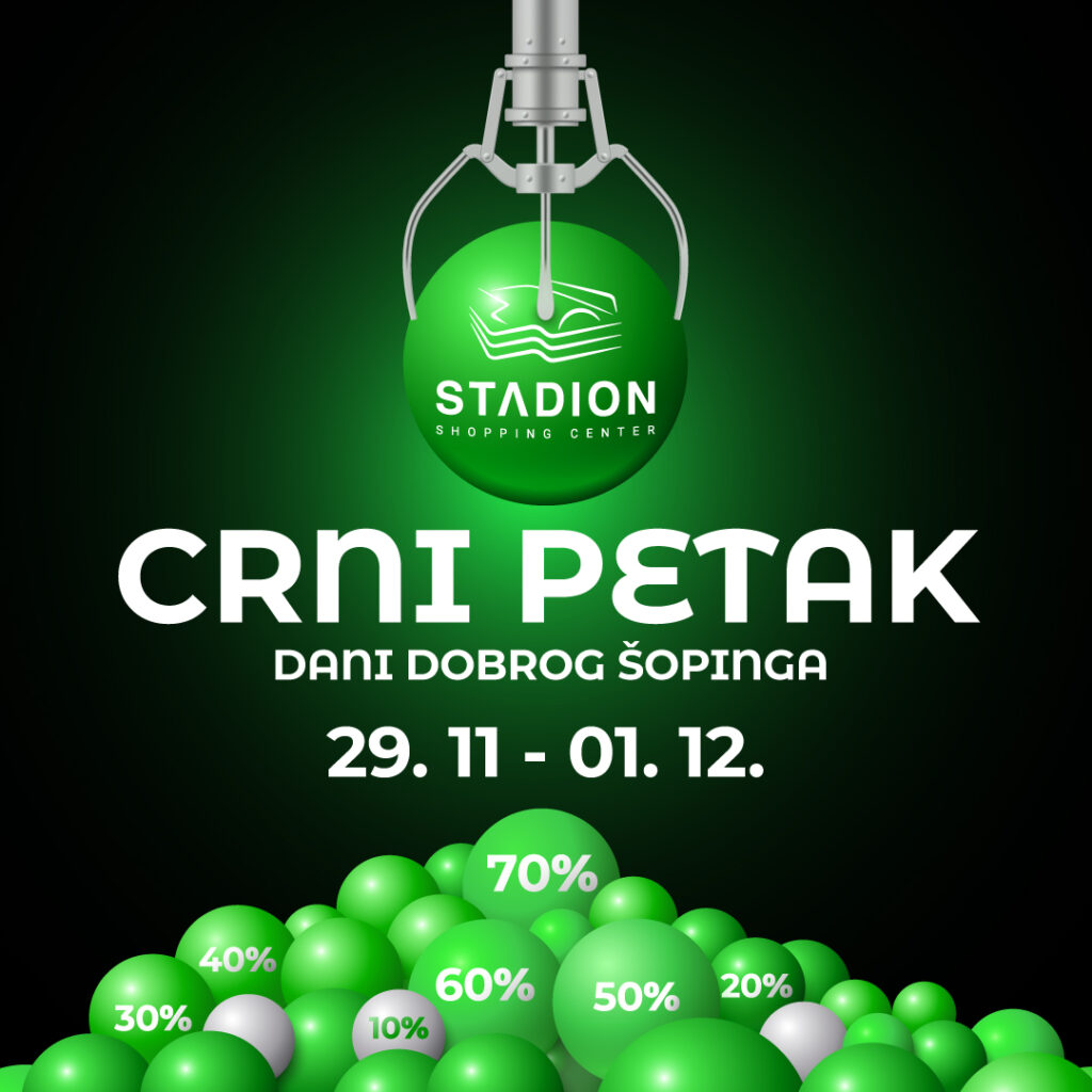 crni petak stadion šoping centar