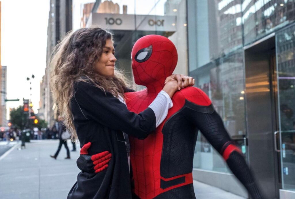 Zendaya i Tom Holland zajendo na filmu