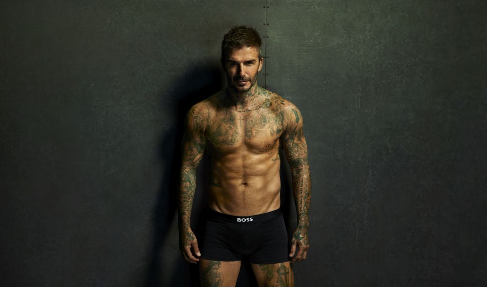 David Beckham u novoj BOSS ONE Bodywear kampanji