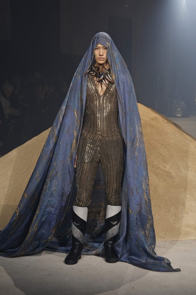 Paris Haute Couture Fashion Week  Yuima Nakazato Eternal Dunes kolekcija prolece leto 2025 visoka moda