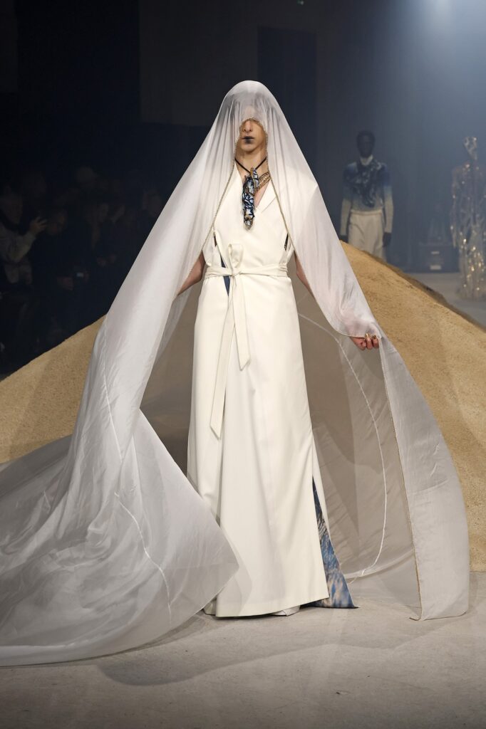 Paris Haute Couture Fashion Week  Yuima Nakazato Eternal Dunes kolekcija prolece leto 2025 visoka moda