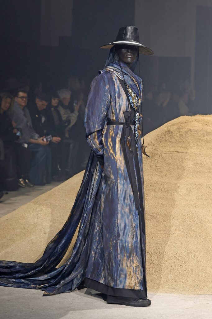 Paris Haute Couture Fashion Week  Yuima Nakazato Eternal Dunes kolekcija prolece leto 2025 visoka moda