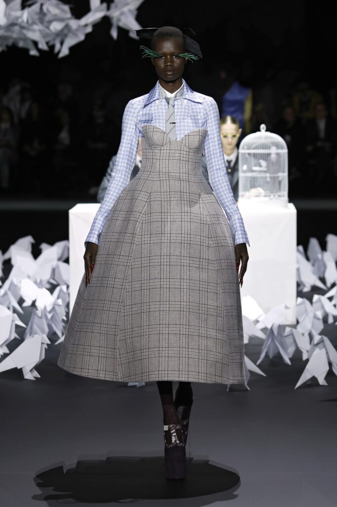 modni dizajner Thom Browne je zvanično zatvorio NYFW kolekcija jesen/zima 2025 nedelja mode njujork