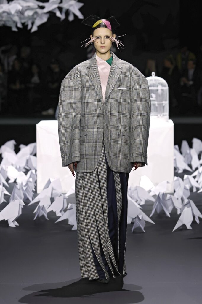 modni dizajner Thom Browne je zvanično zatvorio NYFW kolekcija jesen/zima 2025 nedelja mode njujork