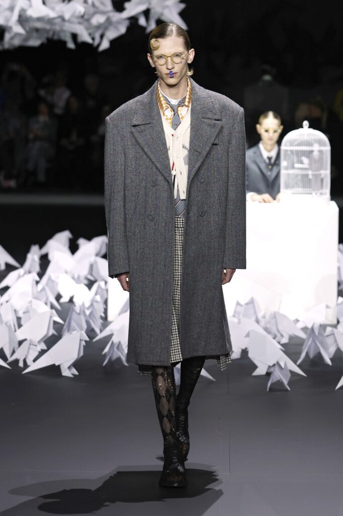 modni dizajner Thom Browne je zvanično zatvorio NYFW kolekcija jesen/zima 2025 nedelja mode njujork