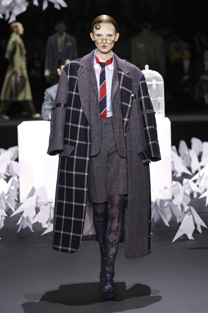 modni dizajner Thom Browne je zvanično zatvorio NYFW kolekcija jesen/zima 2025 nedelja mode njujork