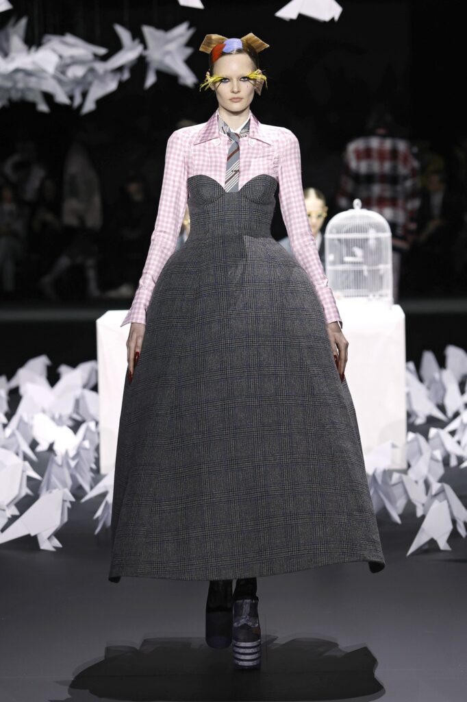 modni dizajner Thom Browne je zvanično zatvorio NYFW kolekcija jesen/zima 2025 nedelja mode njujork