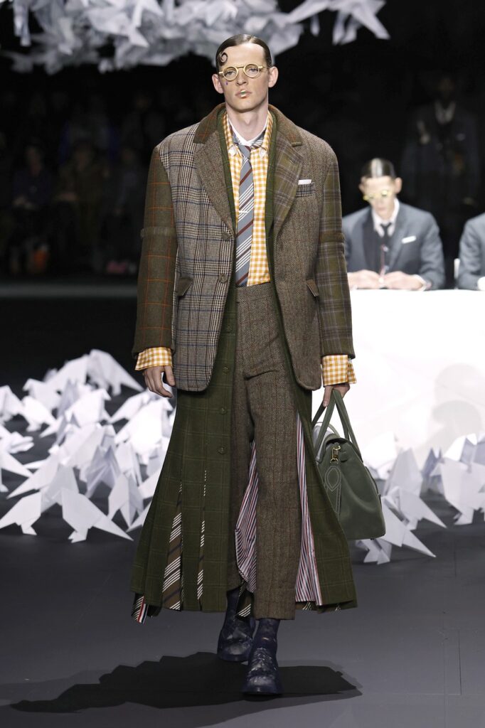 modni dizajner Thom Browne je zvanično zatvorio NYFW kolekcija jesen/zima 2025 nedelja mode njujork