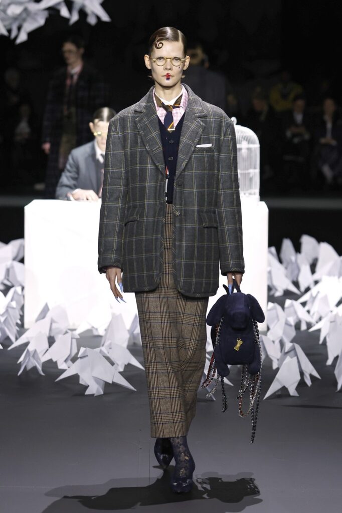 modni dizajner Thom Browne je zvanično zatvorio NYFW kolekcija jesen/zima 2025 nedelja mode njujork