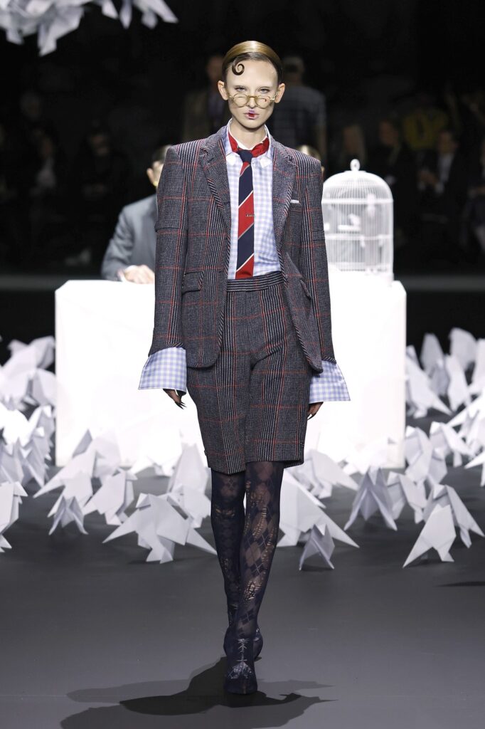 modni dizajner Thom Browne je zvanično zatvorio NYFW kolekcija jesen/zima 2025 nedelja mode njujork