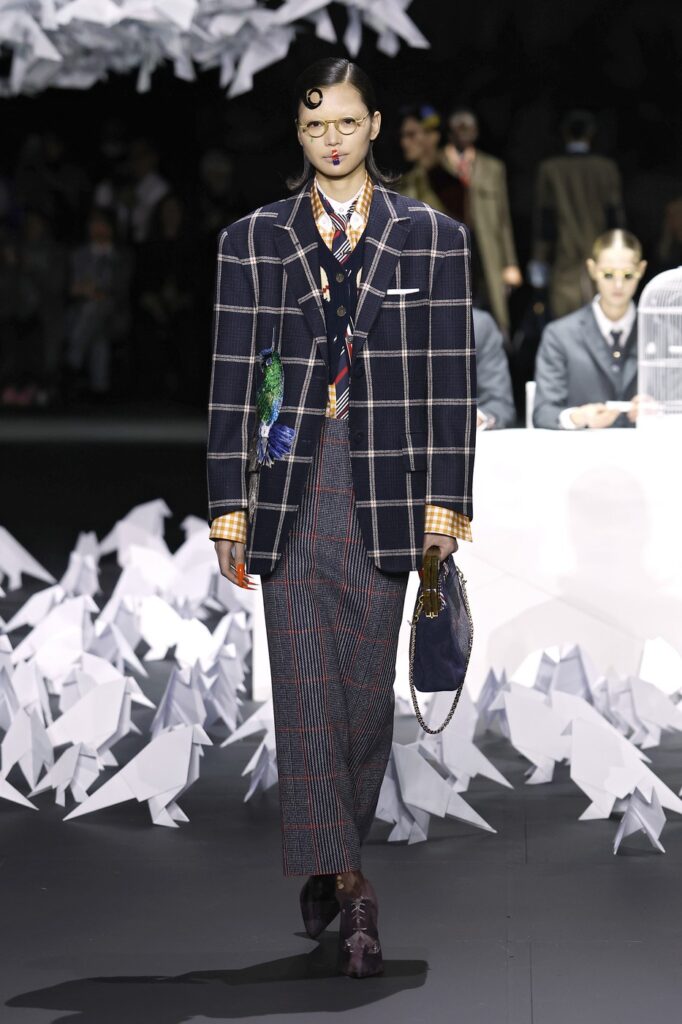 modni dizajner Thom Browne je zvanično zatvorio NYFW kolekcija jesen/zima 2025 nedelja mode njujork