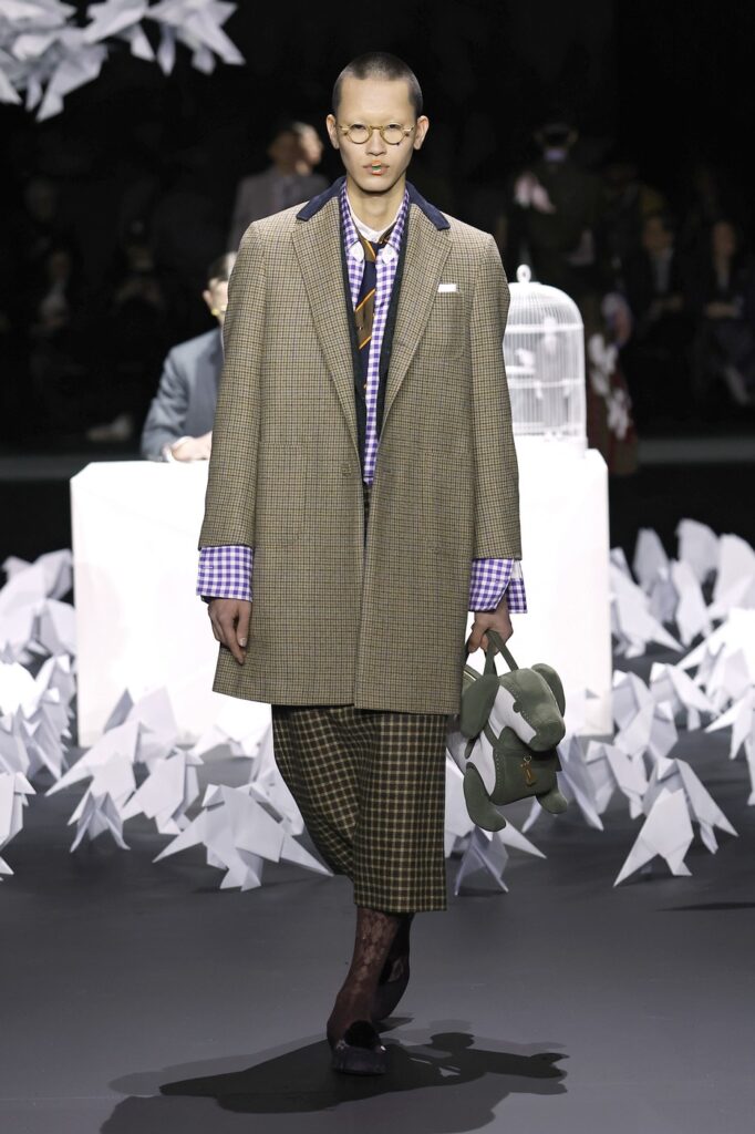 modni dizajner Thom Browne je zvanično zatvorio NYFW kolekcija jesen/zima 2025 nedelja mode njujork