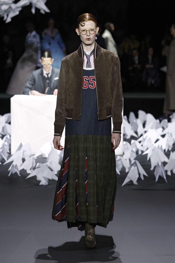 modni dizajner Thom Browne je zvanično zatvorio NYFW kolekcija jesen/zima 2025 nedelja mode njujork