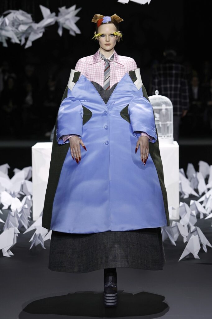 modni dizajner Thom Browne je zvanično zatvorio NYFW kolekcija jesen/zima 2025 nedelja mode njujork