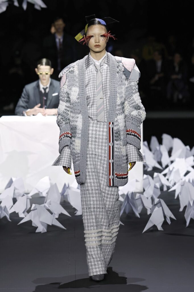 modni dizajner Thom Browne je zvanično zatvorio NYFW kolekcija jesen/zima 2025 nedelja mode njujork