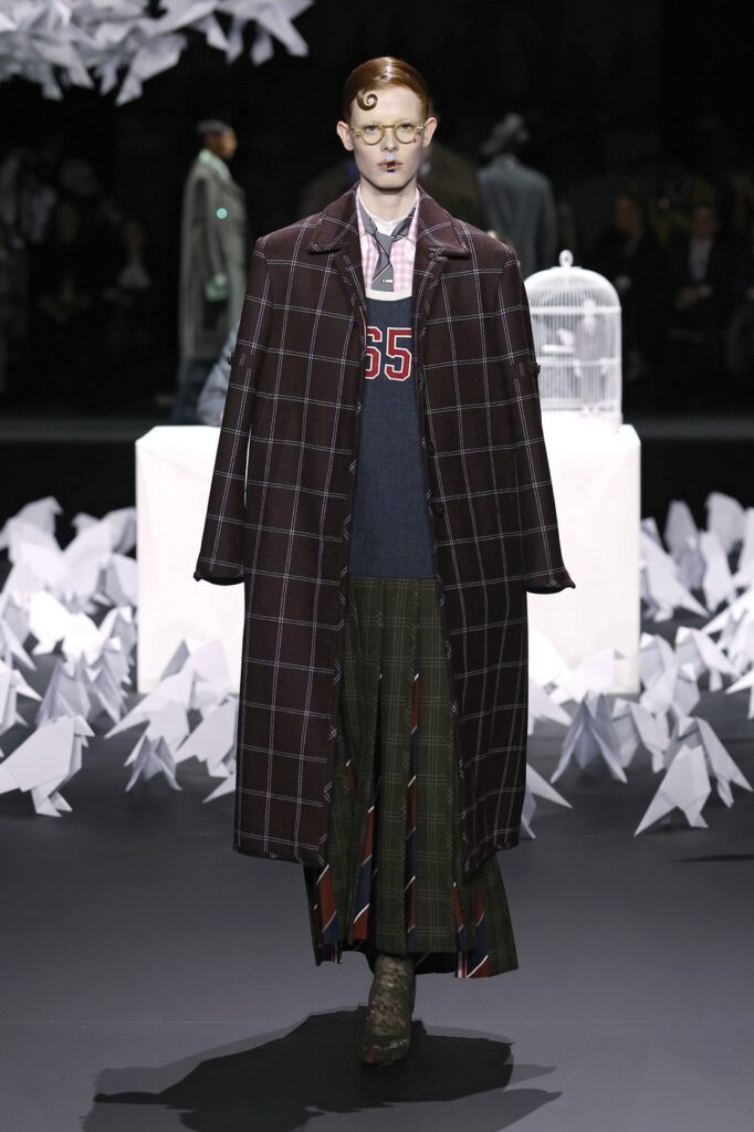 modni dizajner Thom Browne je zvanično zatvorio NYFW kolekcija jesen/zima 2025 nedelja mode njujork